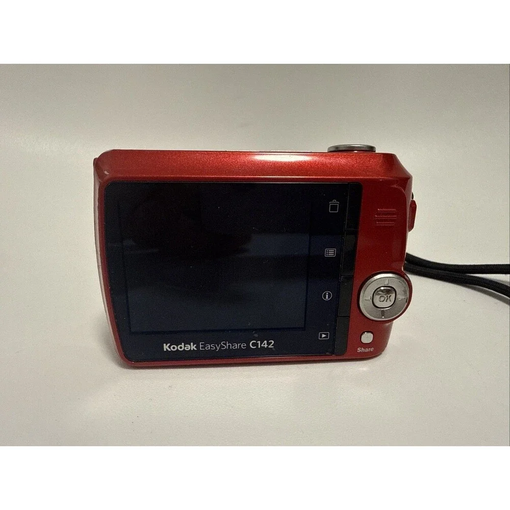 NO POWER Kodak EasyShare C142 10.1MP Digital Camera - Red